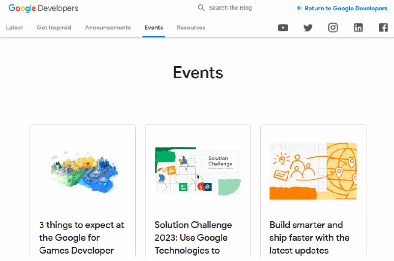 Blog | Google Developers