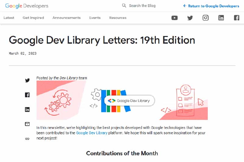 Blog | Google Developers