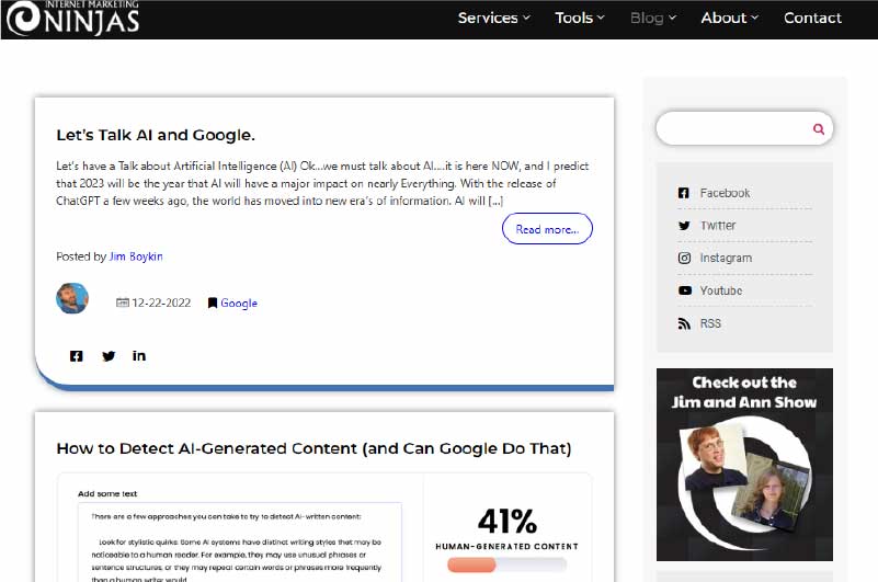 Blog | Internet Marketing Ninjas