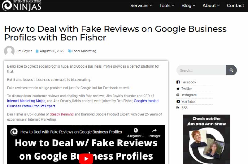 Blog | Internet Marketing Ninjas