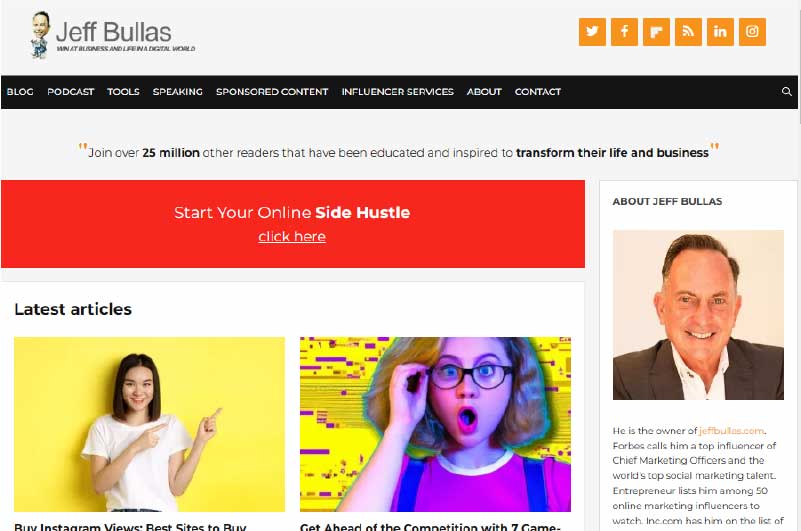 Blog | Jeff Bullas