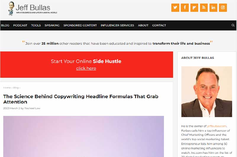 Blog | Jeff Bullas