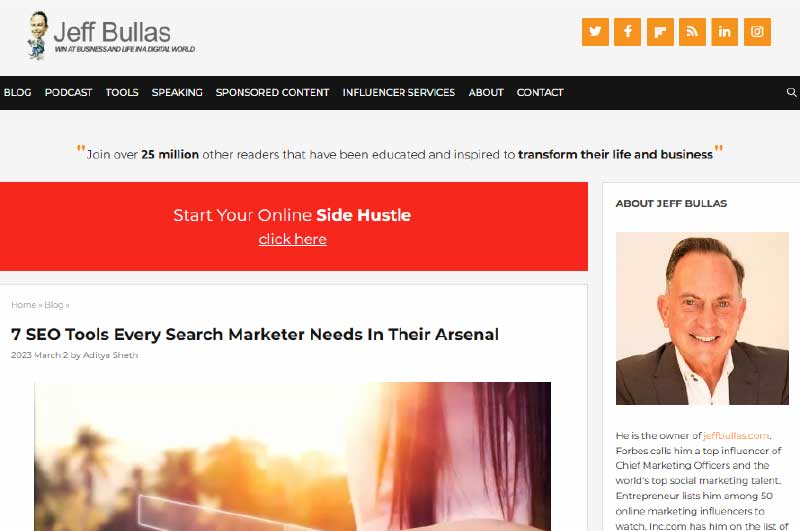 Blog | Jeff Bullas