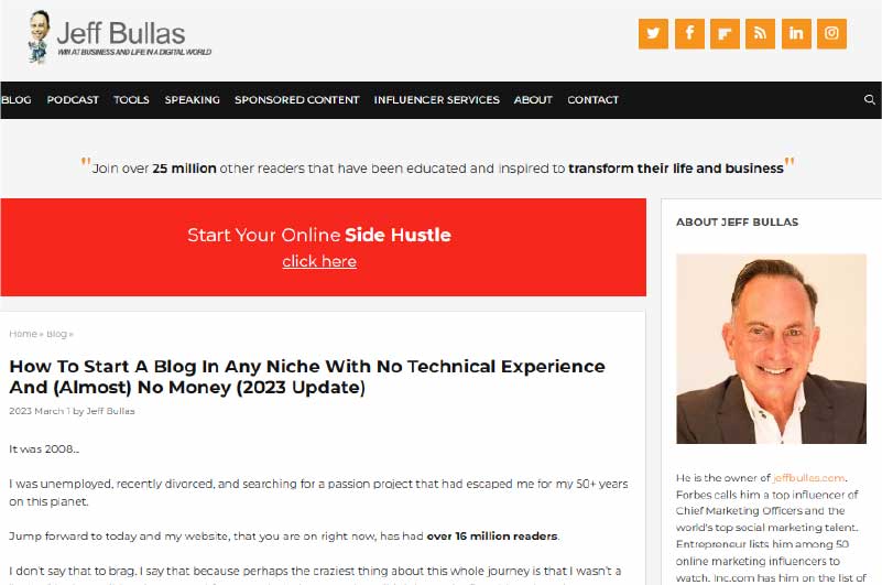 Blog | Jeff Bullas