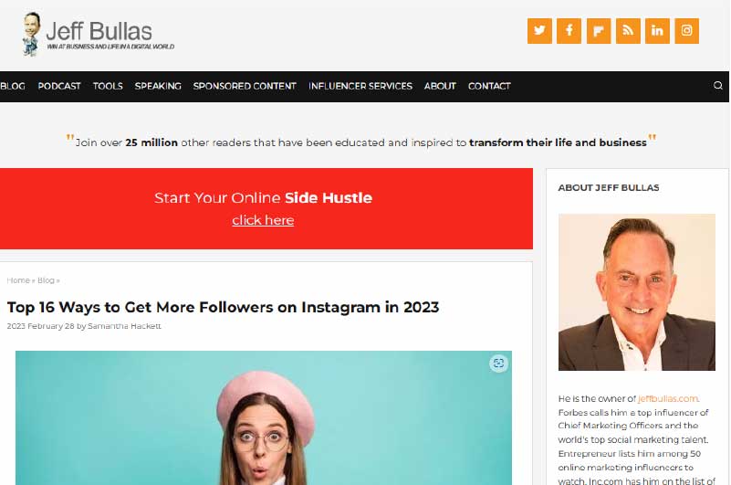 Blog | Jeff Bullas