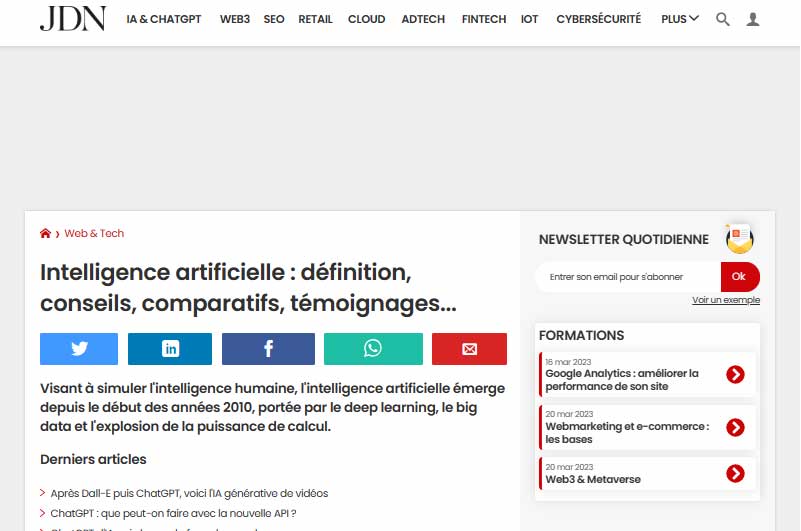 Blog | Journal Du Net