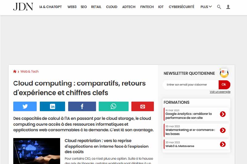 Blog | Journal Du Net