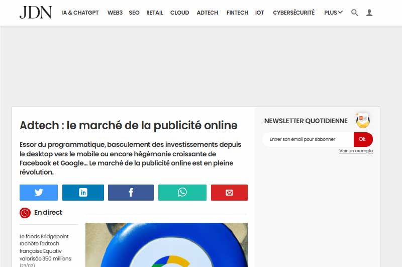 Blog | Journal Du Net