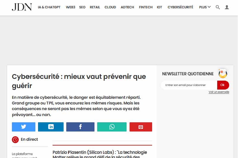 Blog | Journal Du Net