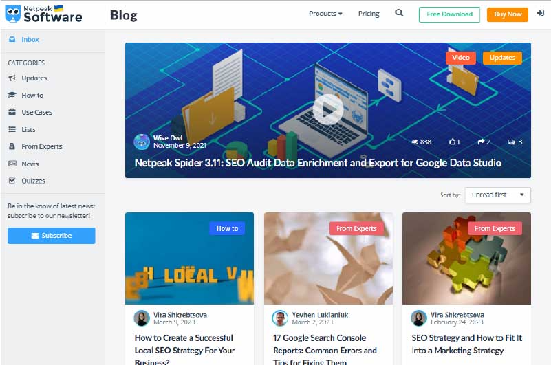 Blog | Netpeak Software
