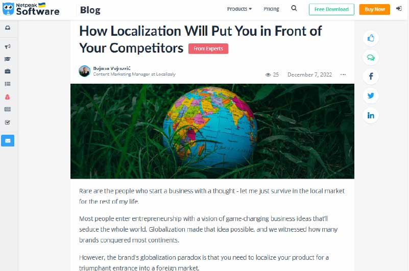 Blog | Netpeak Software