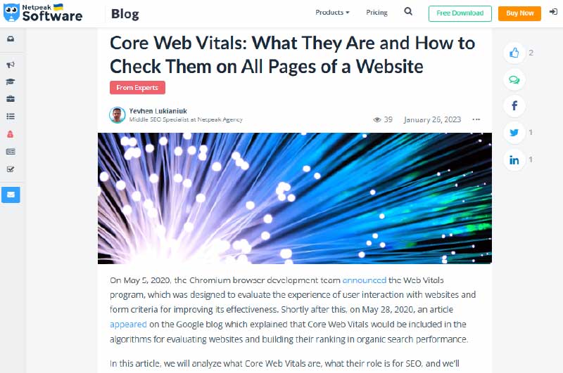 Blog | Netpeak Software