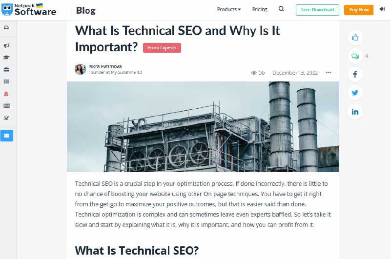 Blog | Netpeak Software