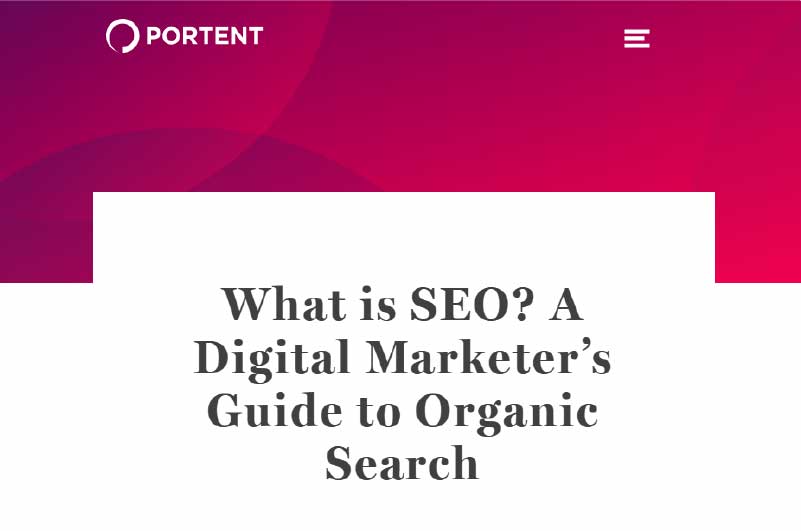 Blog | Portent