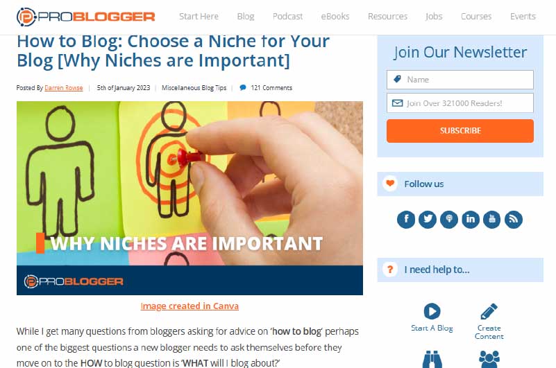 Blog | Pro Blogger