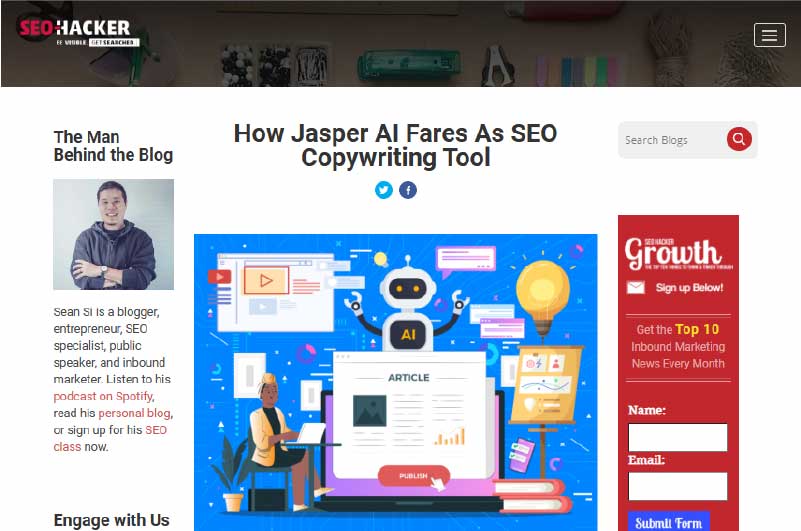 Blog | SEO Hacker