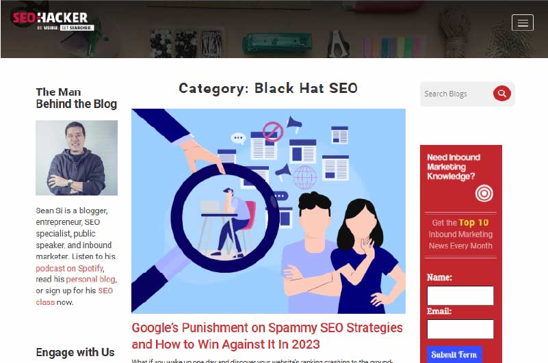 Blog | SEO Hacker