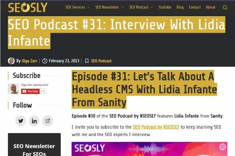 Blog | SEOSLY