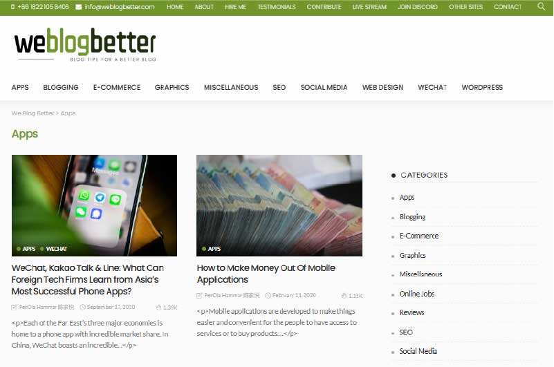 Blog | We Blog Better