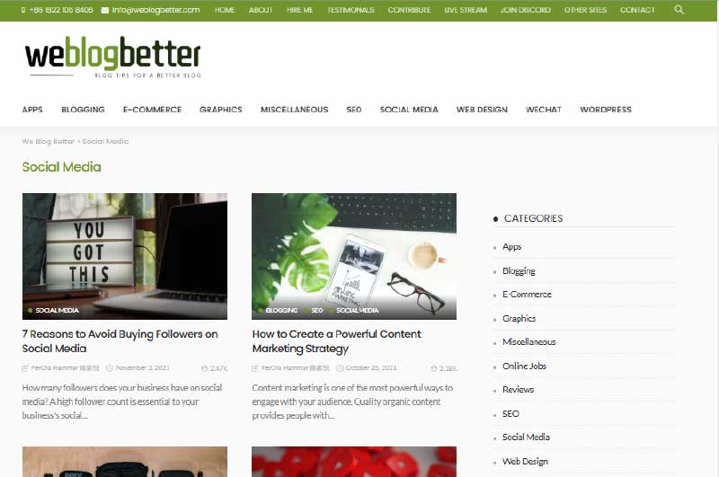 Blog | We Blog Better
