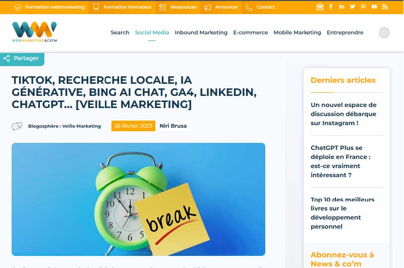 Blog | Webmarketing & co’m