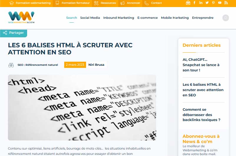Blog | Webmarketing & co’m