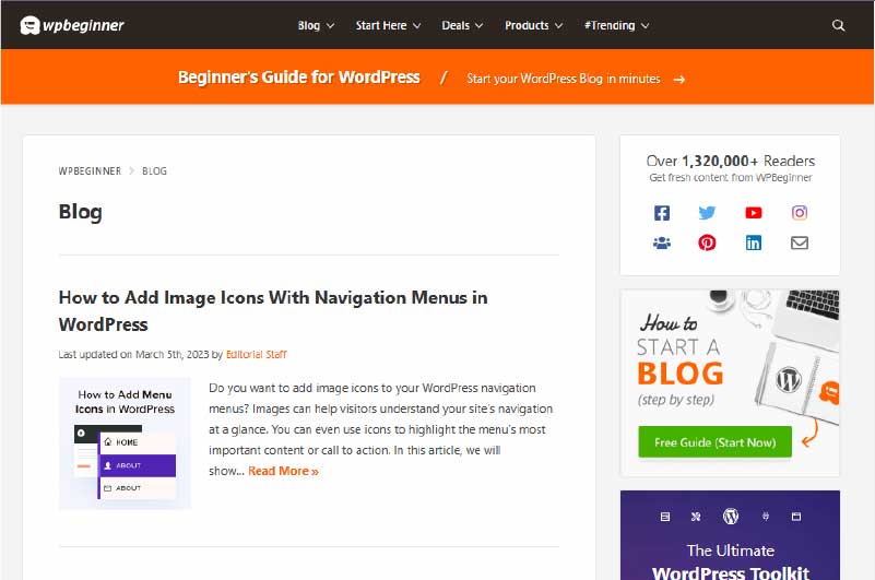 Blog | WPBeginner