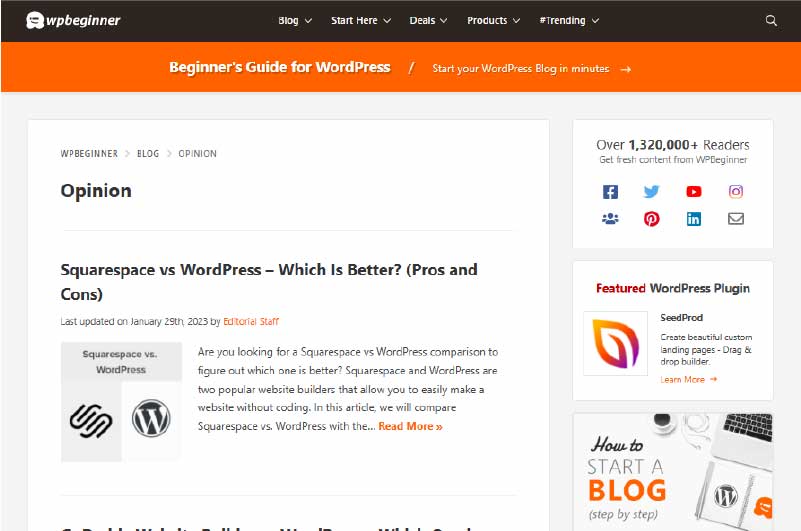 Blog | WPBeginner