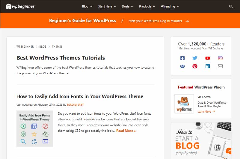Blog | WPBeginner