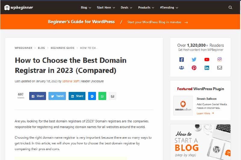 Blog | WPBeginner