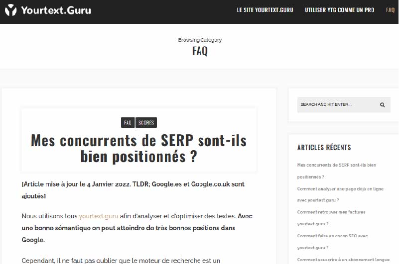 Blog | Yourtext.Guru