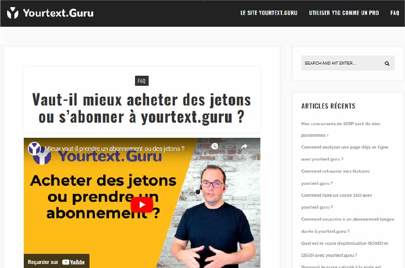 Blog | Yourtext.Guru