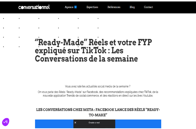 Blog | Conversationnel