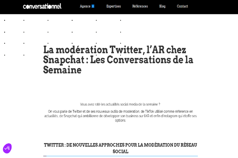 Blog | Conversationnel