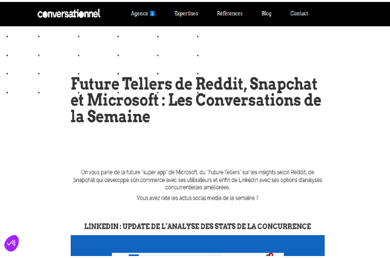 Blog | Conversationnel