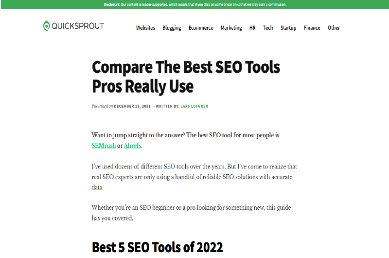 Blog | QuickSprout
