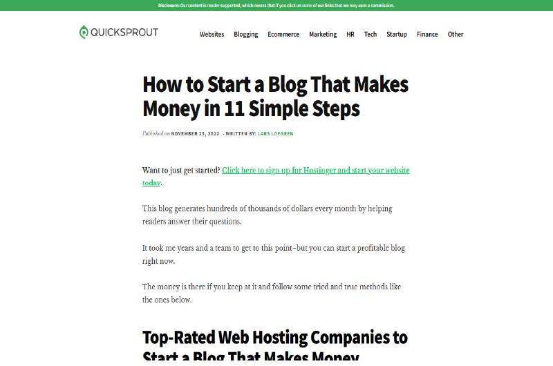 Blog | QuickSprout