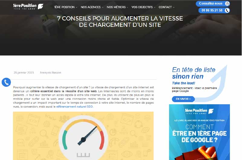 Blog | 1ere Position