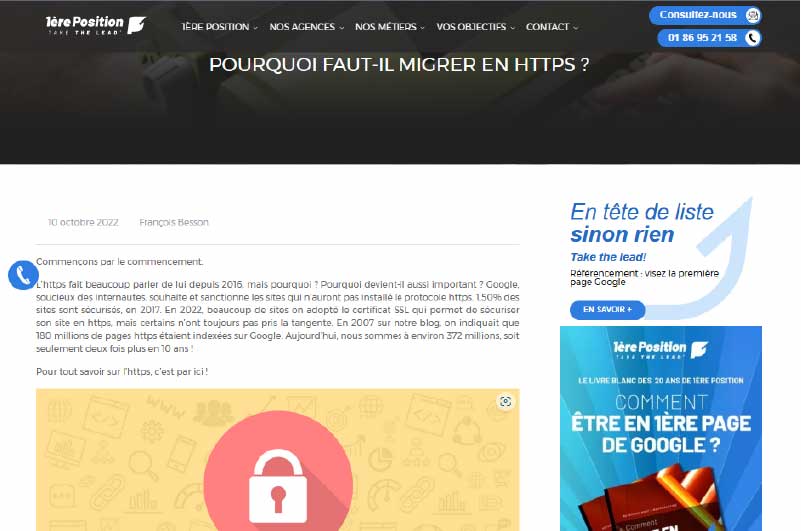 Blog | 1ere Position