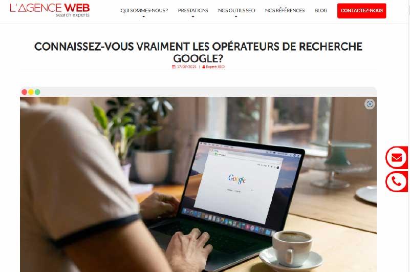 Blog | l’Agence Web