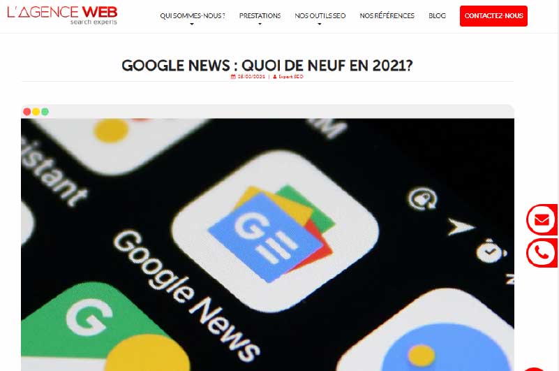 Blog | l’Agence Web