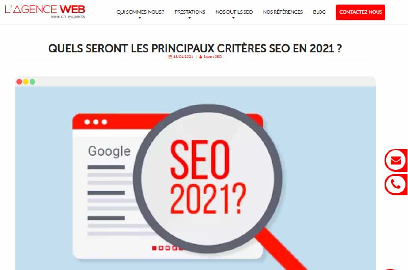 Blog | l’Agence Web