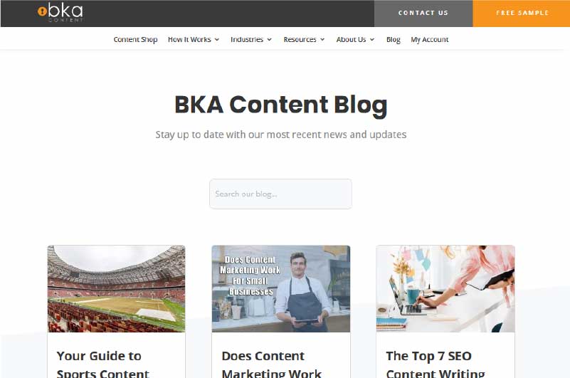 Blog | BKA Content