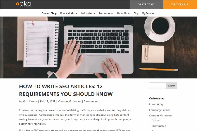 Blog | BKA Content
