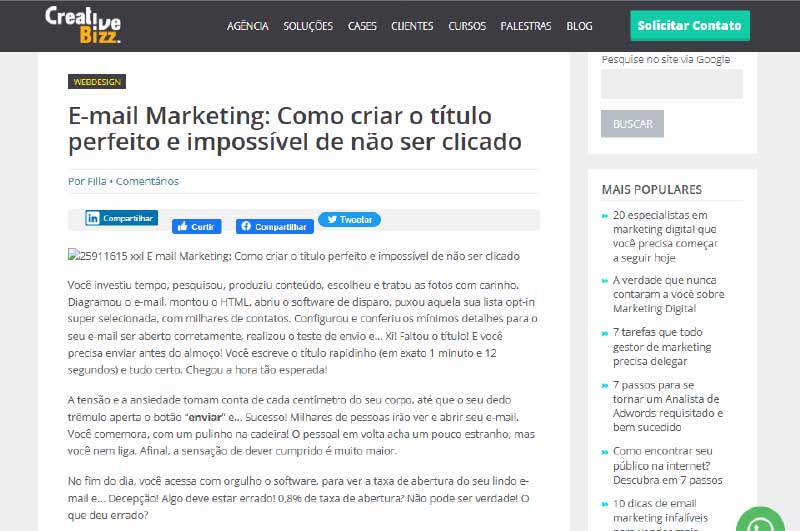 Blog | Creative Bizz