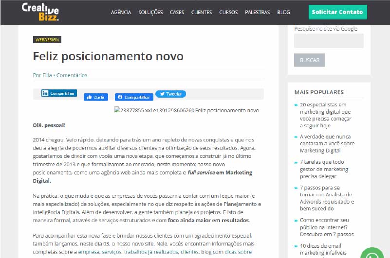 Blog | Creative Bizz