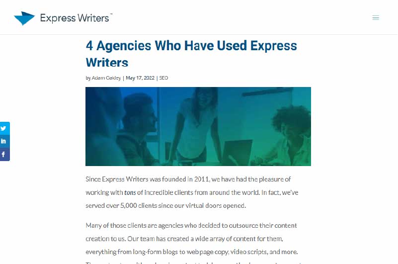 Blog | Express Writers