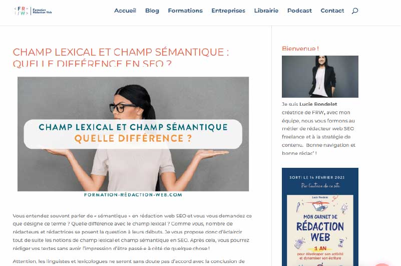 Blog | Formation Rédaction web