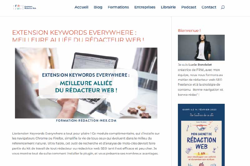 Blog | Formation Rédaction web