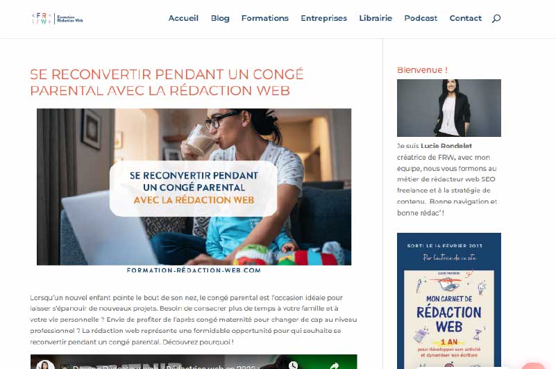 Blog | Formation Rédaction web